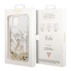 Maska Torbica Guess Hc Liquid Glitter Triangle za iPhone 14 6.1 transparent (GUHCP14SLFCTPT) slika 5
