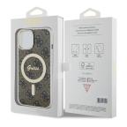 Maska Torbica Guess Hc Magsafe IML 4G Pattern za iPhone 15 6.1 braon (GUHMP15SH4STW) slika 7