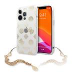 Maska Torbica Guess Hc Pc Chain Handle Peony za iPhone 13 Pro 6.1 zlatna (GUHCP13LKSPEGO) cena 4500 din slika