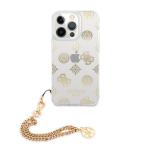 Maska Torbica Guess Hc Pc Chain Handle Peony za iPhone 13 Pro 6.1 zlatna (GUHCP13LKSPEGO) slika 2