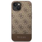 Maska Torbica Guess Hc PC/TPU 4G Bottom Stripe za iPhone 14 6.1 braon (GUHCP14SG4GLBR) slika 2