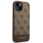 Maska Torbica Guess Hc PC/TPU 4G Bottom Stripe za iPhone 14 6.1 braon (GUHCP14SG4GLBR) slika 3