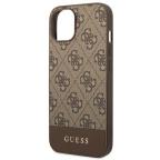 Maska Torbica Guess Hc PC/TPU 4G Bottom Stripe za iPhone 14 6.1 braon (GUHCP14SG4GLBR) slika 4