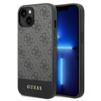 Maska Torbica Guess Hc PC/TPU 4G Bottom Stripe za iPhone 14 Plus 6.7 siva (GUHCP14MG4GLGR) cena 4500 din slika