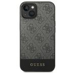 Maska Torbica Guess Hc PC/TPU 4G Bottom Stripe za iPhone 14 Plus 6.7 siva (GUHCP14MG4GLGR) slika 2