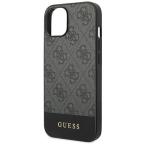 Maska Torbica Guess Hc PC/TPU 4G Bottom Stripe za iPhone 14 Plus 6.7 siva (GUHCP14MG4GLGR) slika 4
