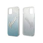 Maska Torbica Guess Hc PC/TPU Script Glitter Gradient za iPhone 12/12 Pro 6.1 plava (GUHCP12MPCUGLSBL) slika 3