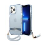 Maska Torbica Guess Hc PC/TPU Translucent za iPhone 13 Pro 6.1 plava (GUHCP13LHTSGSB) cena 4500 din slika