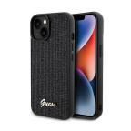 Maska Torbica Guess Hc PU Disco Script Metal za iPhone 15 6.1 (GUHCP15SPMSDGSK) cena 4500 din slika