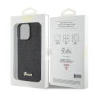 Maska Torbica Guess Hc PU Disco Script Metal za iPhone 15 Pro Max 6.7 (GUHCP15XPMSDGSK) slika 7
