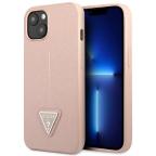 Maska Torbica Guess Hc Saffiano PU Triangle za iPhone 14 6.1 pink (GUHCP14SPSATLP) cena 4500 din slika