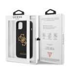 Maska Torbica Guess Hc Silicone za iPhone 13 6.1 crna (GUHCP13MLS4GGBK) slika 4