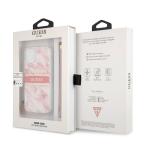 Maska Torbica Guess Marble Strap za iPhone 13 6.1 roze (GUHCP13MKMABPI) slika 8