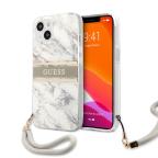 Maska Torbica Guess Marble Strap za iPhone 13 6.1 siva (GUHCP13MKMABGR) cena 4500 din slika