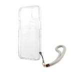 Maska Torbica Guess Marble Strap za iPhone 13 6.1 siva (GUHCP13MKMABGR) slika 6
