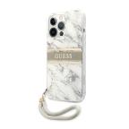 Maska Torbica Guess Marble Strap za iPhone 13 Pro Max 6.7  siva (GUHCP13XKMABGR) slika 2