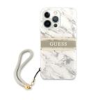 Maska Torbica Guess Marble Strap za iPhone 13 Pro Max 6.7  siva (GUHCP13XKMABGR) slika 3