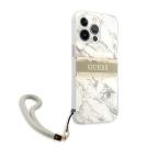 Maska Torbica Guess Marble Strap za iPhone 13 Pro Max 6.7  siva (GUHCP13XKMABGR) slika 4
