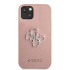 Maska Torbica Guess Saffiano Big za iPhone 13 6.1 roza (GUHCP13MSA4GSPI) slika 3