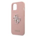 Maska Torbica Guess Saffiano Big za iPhone 13 6.1 roza (GUHCP13MSA4GSPI) slika 5