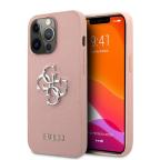 Maska Torbica Guess Saffiano Big za iPhone 13 Pro 6.1 roza (GUHCP13LSA4GSPI) cena 4500 din slika