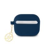 Torbica Guess Silicone za Airpods 3 4G Charm plava (GUA3LSC4EB) slika 2