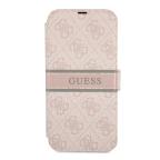 Maska Torbica Guess Stripe Bk Pu za iPhone 13 Pro 6.1 roze (GUBKP13L4GDPI) slika 3