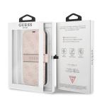 Maska Torbica Guess Stripe Bk Pu za iPhone 13 Pro 6.1 roze (GUBKP13L4GDPI) slika 7