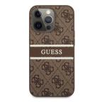 Maska Torbica Guess Stripe za iPhone 13 Pro 6.1 braon  (GUHCP13L4GDBR) slika 2