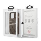 Maska Torbica Guess Stripe za iPhone 13 Pro 6.1 braon  (GUHCP13L4GDBR) slika 4