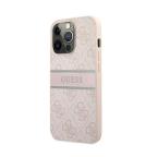 Maska Torbica Guess Stripe za iPhone 13 Pro 6.1 roze (GUHCP13L4GDPI) slika 2
