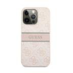 Maska Torbica Guess Stripe za iPhone 13 Pro 6.1 roze (GUHCP13L4GDPI) slika 3
