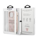 Maska Torbica Guess Stripe za iPhone 13 Pro 6.1 roze (GUHCP13L4GDPI) slika 4
