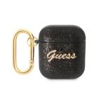 Torbica Guess za Airpods 1/2 PU Glitter Flake crna (GUA2HGGSHK) cena 4000 din slika