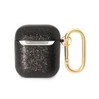 Torbica Guess za Airpods 1/2 PU Glitter Flake crna (GUA2HGGSHK) slika 2