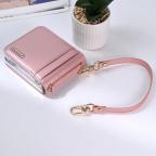 Maska Torbica Hanman Canvas ORG za Samsung F741B/F761B Galaxy Z Flip 6/7 FE 5G roze slika 2
