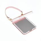 Maska Torbica Hanman Canvas ORG za Samsung F776B Galaxy Z Flip 8 roze slika 3