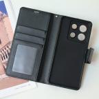 Maska Torbica Hanman Canvas ORG za Xiaomi Redmi Note 13 5G (EU) crna slika 2