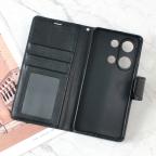 Maska Torbica Hanman Canvas ORG za Xiaomi Redmi Note 13 Pro 4G (EU) crna slika 2