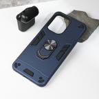 Maska Torbica Hard Ring za Xiaomi Redmi 13C tamno plava slika 5