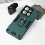 Maska Torbica Hard Ring za Xiaomi Redmi Note 13 4G (EU) tamno zelena slika 5