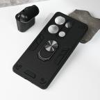 Maska Torbica Hard Ring za Xiaomi Redmi Note 13 Pro 4G (EU) crna slika 5