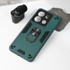 Maska Torbica Hard Ring za Xiaomi Redmi Note 13 Pro 5G (EU) tamno zelena slika 3