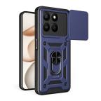 Maska Torbica Hard Shield za Honor X7d 4G/400 Smart 5G tamno plava cena 2500 din slika