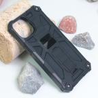 Maska Torbica Hard za iPhone 14 6.1 crna cena 1000 din slika