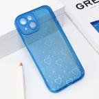 Maska Torbica Heart Color IMD za iPhone 14 6.1 plava cena 1000 din slika