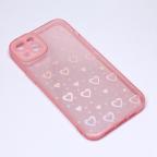 Maska Torbica Heart Color IMD za iPhone 14 Plus 6.7 roze cena 1000 din slika