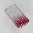 Maska Torbica Heart Glitter za iPhone 12 6.1 pink cena 1000 din slika