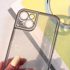 Maska Torbica Heart IMD za iPhone 14 Plus 6.7 srebrna slika 3