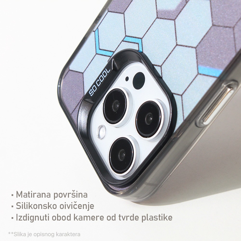 Maska Torbica Honeycomb Color za iPhone 14 6.1 type 5 slika 2
